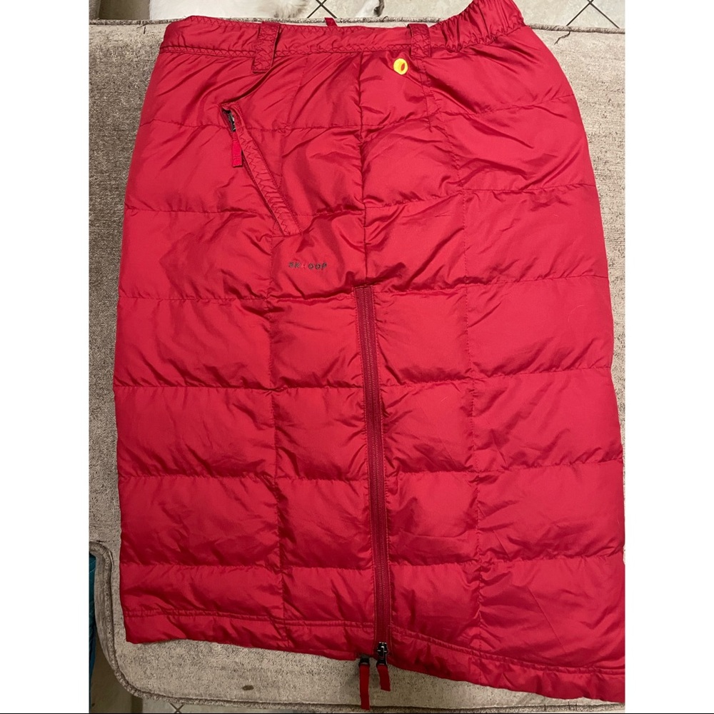 Skhoop Midi Down Magenta Skirt